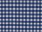 1/4 Inch Printed Polycotton Gingham, Royal