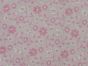 Rose Flora Embroidered Polyviscose Blend, Pink