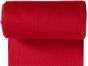 Tubular 2x2 Rib Cuffing, Red