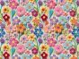 3D Fantasia Cotton Print, Felt Flowers
