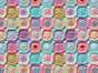 3D Fantasia Cotton Print, Knitted Crochet