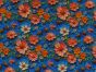 3D Fantasy Jersey Print, Honey Bloom, Blue