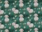 3D Fantasy Jersey Print, Lamb Meadow, Green