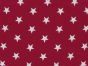 Medium 3cm Star Cotton Print, Cerise