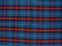 Taffeta Kilt Stripe - Blue and Red