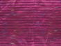 Striped Metallic Taffeta - Claret