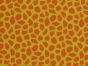 Electric Safari Giraffe Cotton Print, Orange