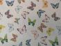 Linen Look Digital Printed Panama Butterflies