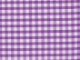 Woven Polycotton Gingham, 1/4 inch, Purple