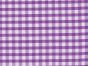 Woven Polycotton Gingham, 1/4 inch, Purple