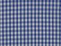 Woven Polycotton Gingham, 1/4 inch, Royal Blue