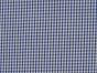 Woven Polycotton Gingham, 1/8 inch - Royal Blue