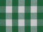 Woven Polycotton Gingham, 1 inch, Green