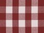 Woven Polycotton Gingham, 1 inch, Red