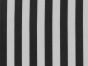 Medium 1cm Stripe Polycotton Print, Black