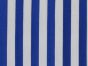 Medium 1cm Stripe Polycotton Print, Royal Blue