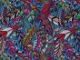 Abstract Feather Flutter Cotton Jersey Print
