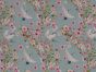 Bird Blossom Printed Linen Blend