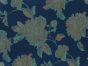 Blooming Floral Brocade, Blueberry