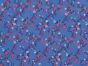 Blossom Chain Polycotton Print, Navy