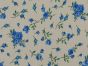 Bluebell Meadow Viscose Print, Cream