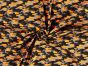 Bright Party Camouflage Cotton Jersey, Orange