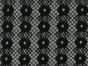 Cabana Rose Crochet Lace, Black