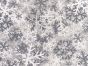 Camo Snowflakes Cotton Print, Silver