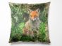 Canvas Art Linen Look Panel, Fox