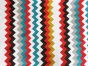 Multi Chevron Printed Canvas