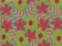 Carnival Garden Bloom Polycotton Print, Green