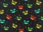 Cheshire Cat Glowing Smile Cotton Print, Multi