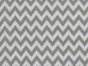 Chevron Polycotton Print, Grey