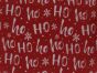 Christmas Ho Ho Ho Polyester Lining, Red