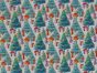 Christmas Tree Presents Cotton Print