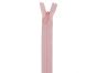 Concealed Invisible Closed End Dress Zip, 22 Inch, Baby Pink