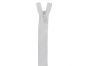 Concealed Invisible Closed End Dress Zip, 22 Inch, White