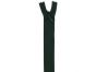 Concealed Invisible Closed End Dress Zip, 9 Inch, Bottle Green