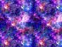 Cosmic Collection Cotton Print, Starburst Shine