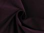 Cotton 12 Wale Corduroy, Dark Plum