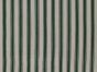 Cotton Canvas Ticking Stripes, Forest