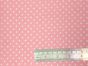 Craft Collection Cotton Print, Small Spot, Candy Pink