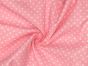 Craft Collection Cotton Print, Small Spot, Candy Pink