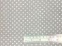 Craft Collection Cotton Print, Small Spot, Silver