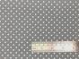 Craft Collection Cotton Print, Small Spot, Dark Grey