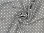 Craft Collection Cotton Print, Small Spot, Dark Grey