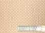 Craft Collection Cotton Print, Small Spot, Beige