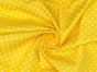 Craft Collection Cotton Print, Small Spot, Yellow