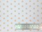 Craft Collection Cotton Print, Small Coloured Star, Beige