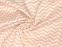 Craft Collection Cotton Print, Chevron, Beige